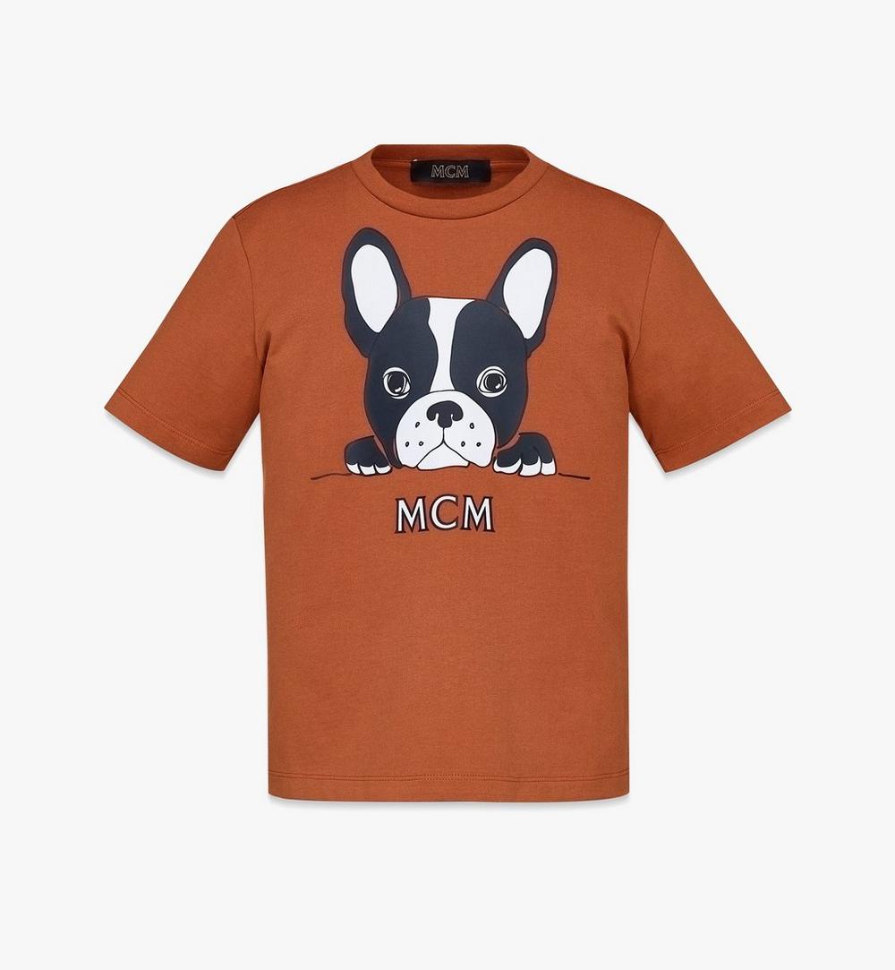 M Pup Graphic Print T-Shirt in Organic Cotton 1